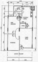 Blk 243 Yishun Ring Road (Yishun), HDB 3 Rooms #198446282